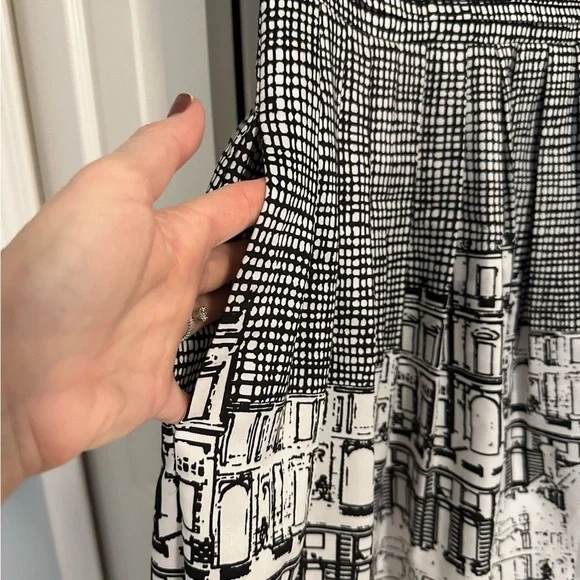 Ellen Tracy Black & White City Dress - Picture 6 of 16